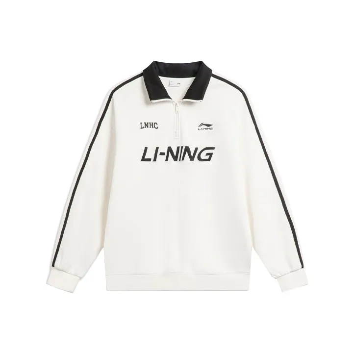LiNing Sports Fashion Collection Sweatshirt Unisex Ivory-0