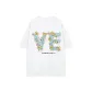 White Plant and Floral VE Letter