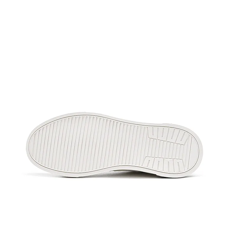 RHYTHM OF JOY Breathable Skateboard Shoes Men's White-4
