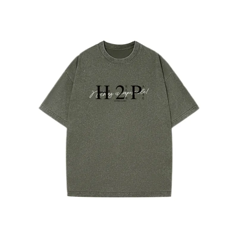 H2P Short Sleeved T Shirts Unisex-4
