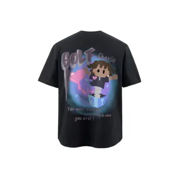 CHARLIE GOLF T Shirt Unisex Black