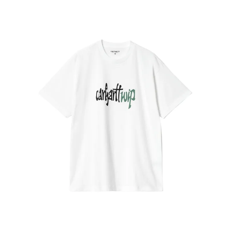 Carhartt WIP FW24 S/S Brush WIP T Shirt T Shirt Unisex White-0