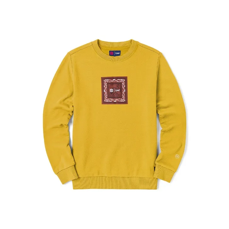Lee Sweatshirts Men Yellow-0