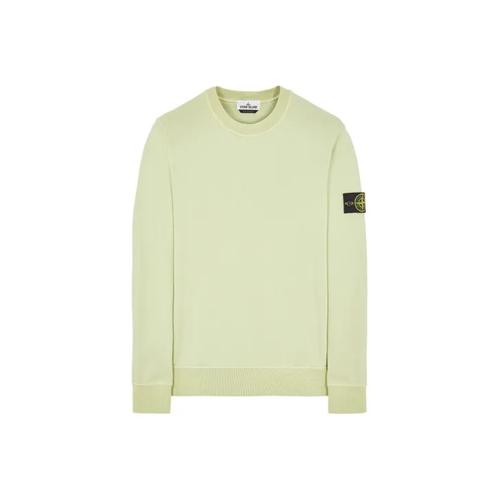 STONE ISLAND SS22 Sweatshirt Men's Avocado Green-0