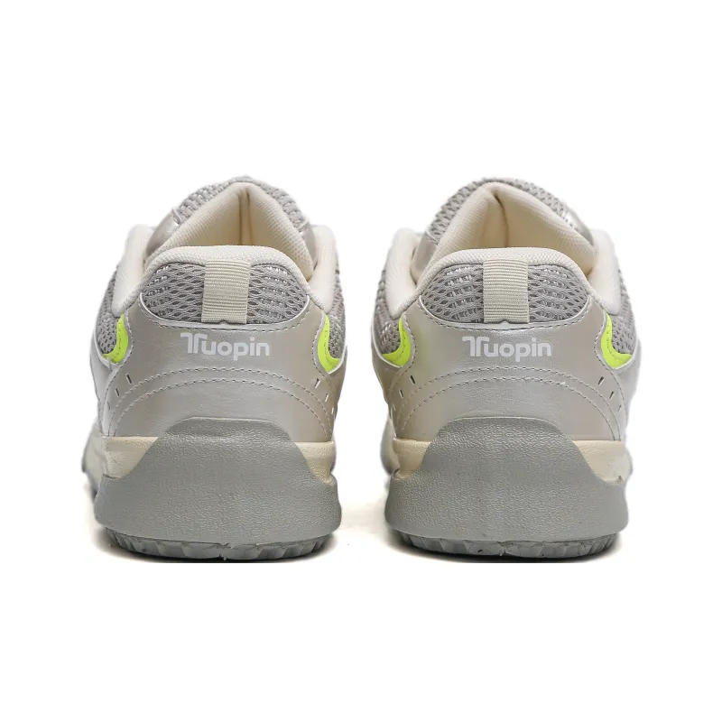 TUOPIN Low Top Casual Shoes Women's Beige Blue-14