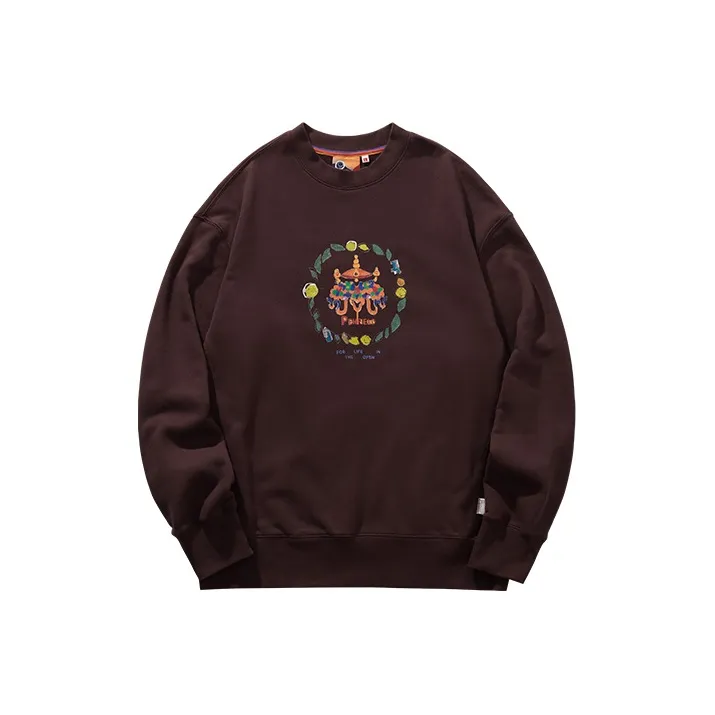 Penfield Sweatshirts Unisex Dark Brown-0