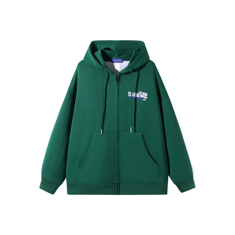 Unite Life HOODS Fall And Winter Sweatshirt Coat Unisex-9