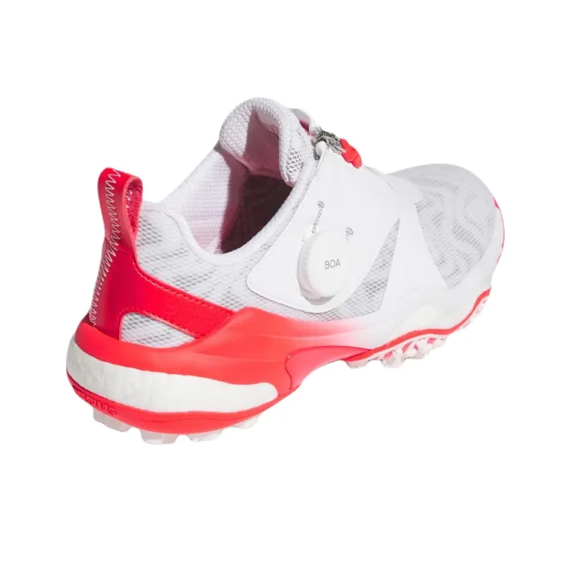 Adidas CodeChaos Boa 25 Anti Slip Wear Resistant Low Top Golf Shoes Women's White-3
