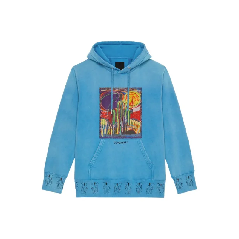 Givenchy Classic Fit Patch And Embroidery Hoodie-0