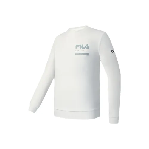 FILA Sweatshirt Men's Lead Powder White