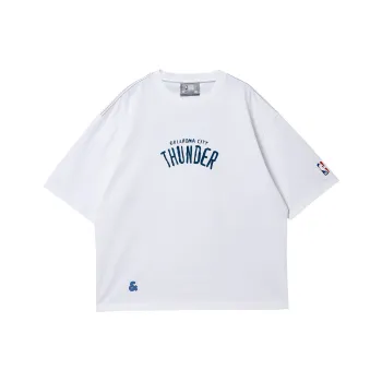 JACK JONES· x NBA T Shirt Men's A06 Raw White