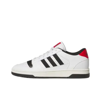 Adidas BREAK START Anti Slip Wear Resistant Low Top Skateboard Shoes Unisex White Black