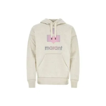 ISABEL MARANT Logo Printed Drawstring Hoodie