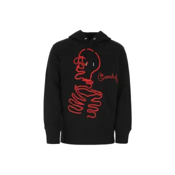 Givenchy Classic Fit Embroidered Hoodie