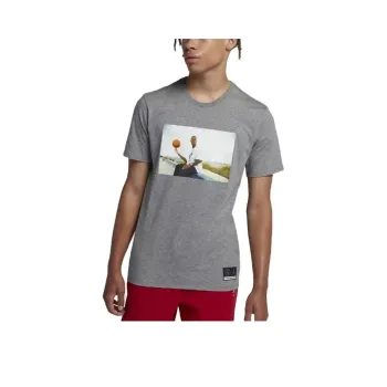 JORDAN T Shirts Men Gray