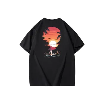 Small Columns Under The Sea T Shirt Unisex Black