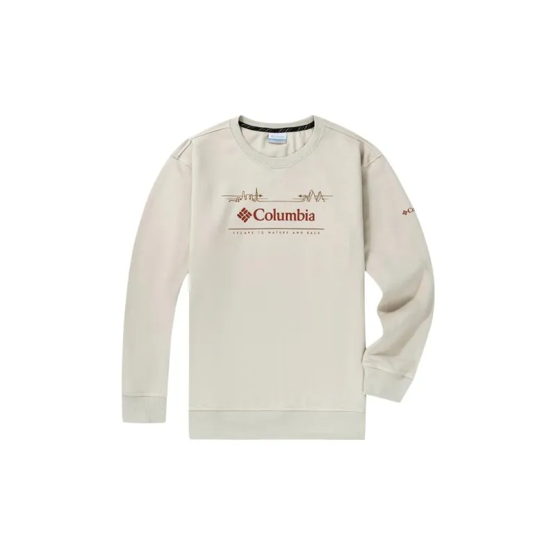 Columbia Transit Sweatshirts Men Ecru-0