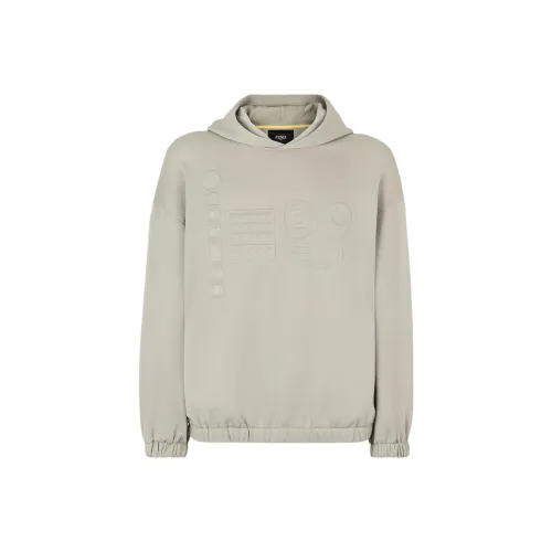 FENDI SS22 Sweatshirt Men's Gray