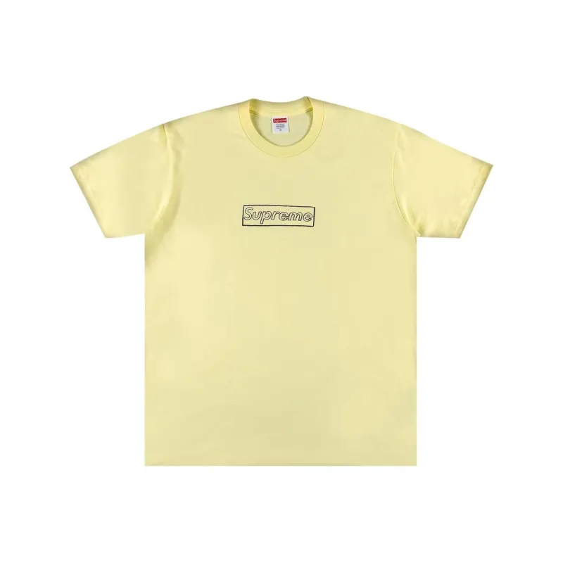 Supreme Kaws Chalk Logo Tee-0