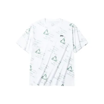 Anta Life Collection T Shirt Unisex Snowflake White