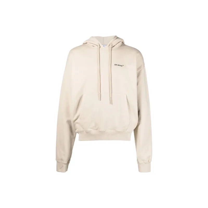OFF WHITE Caravaggio Saint Jerome Writing Arrows Oversized Hoodie-0