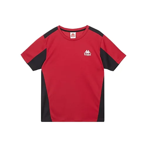 Kappa T-Shirts Unisex Burgundy