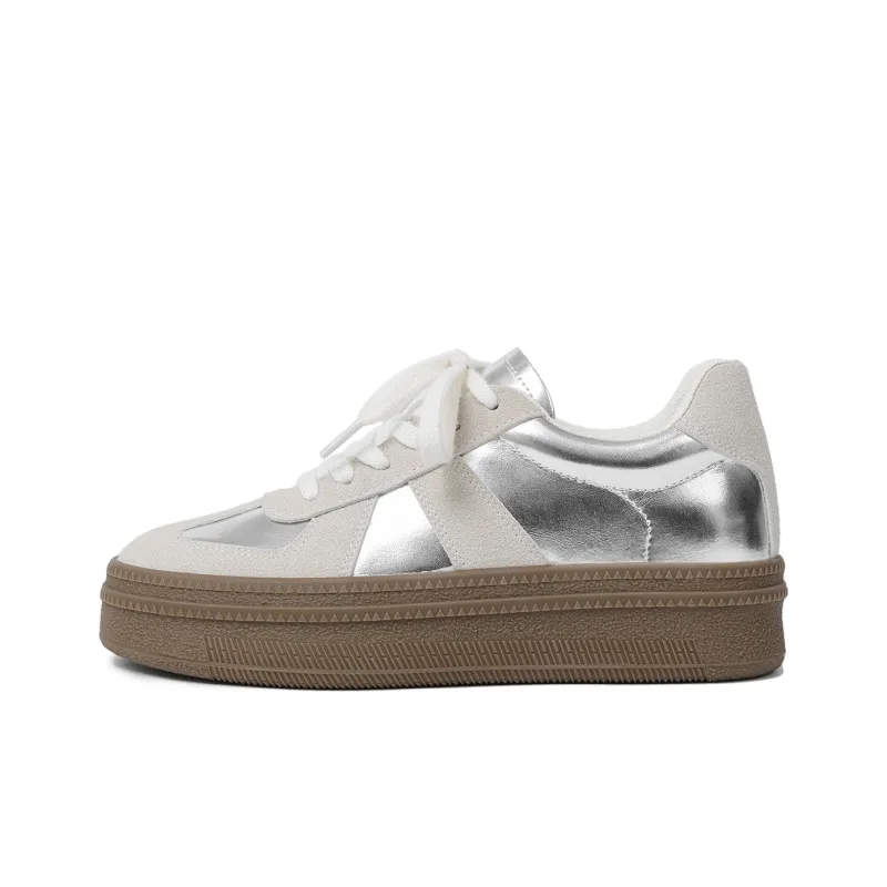 Varib Slip Resistant Breathable Abrasion Resistant Low Top Skateboard Shoes Women's-6