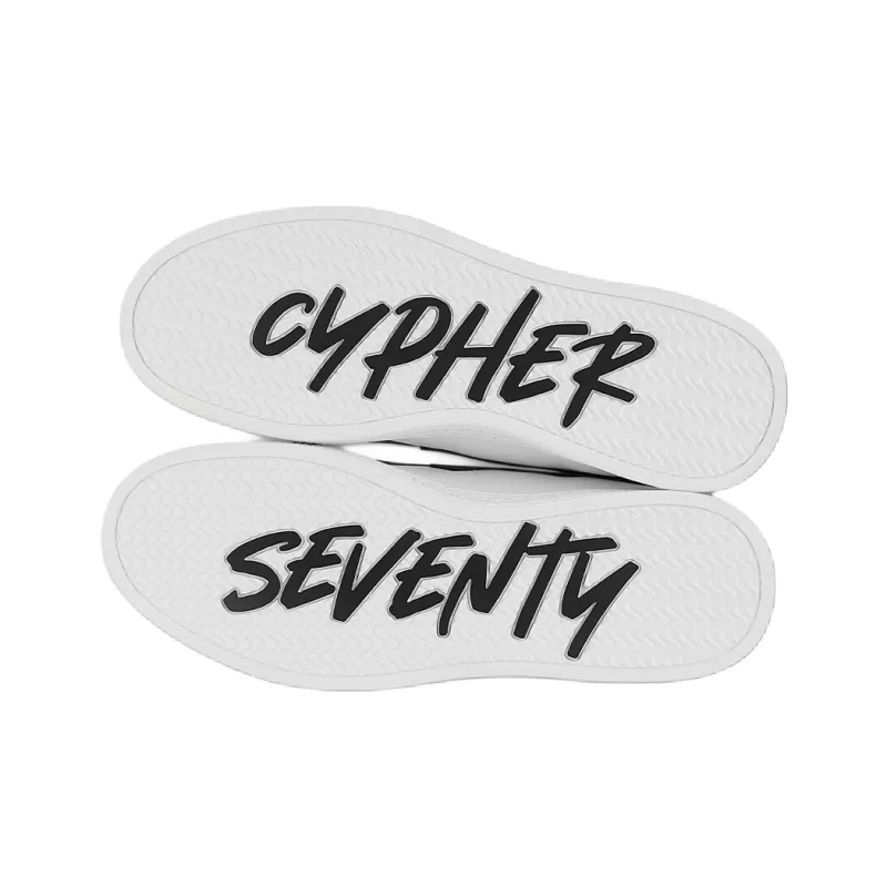 Cypher Seventy Sefsa Leowalk Low Top Skateboard Shoes Unisex White-5