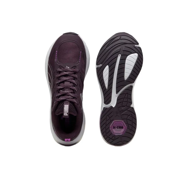 PUMA X Cell Lightspeed Cushioning Slip Resistant And Abrasion Resistant Low Top Running Shoes Women's Light Purple-3