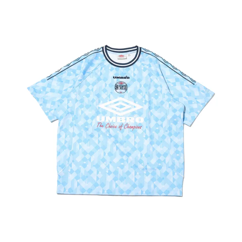 Umbro SS24 SIDE TAPE Collection T-Shirt Unisex Blue-0