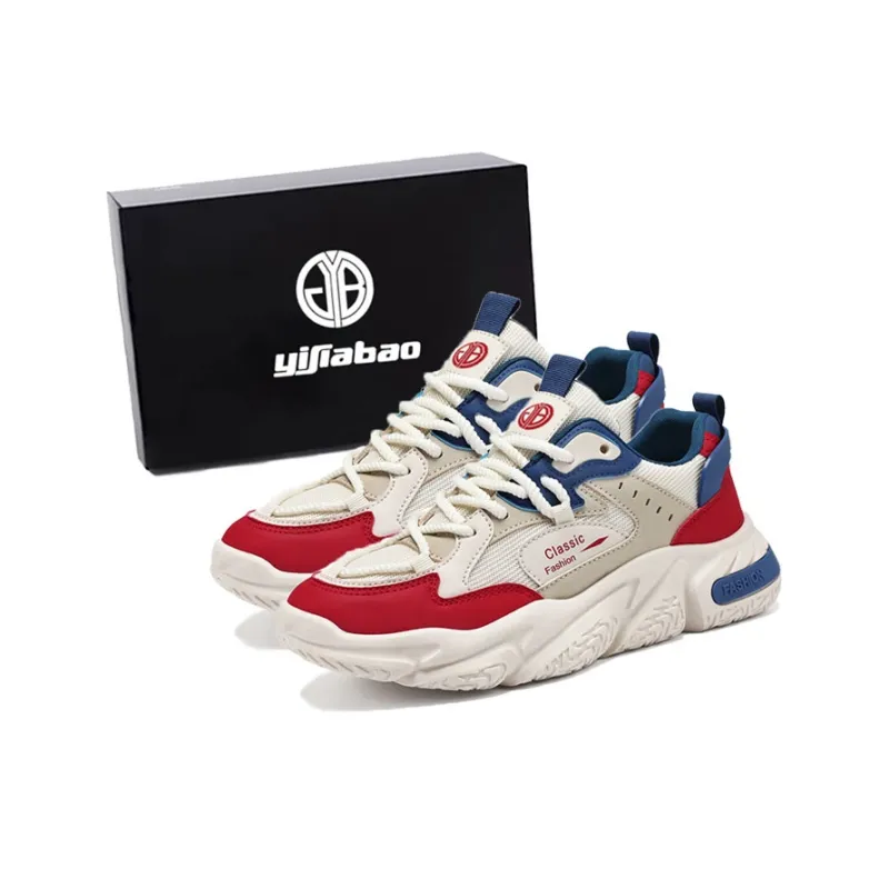 Yi Jiabao Slip Resistant, Abrasion Resistant, Breathable Low Top Casual Shoes Men's-4