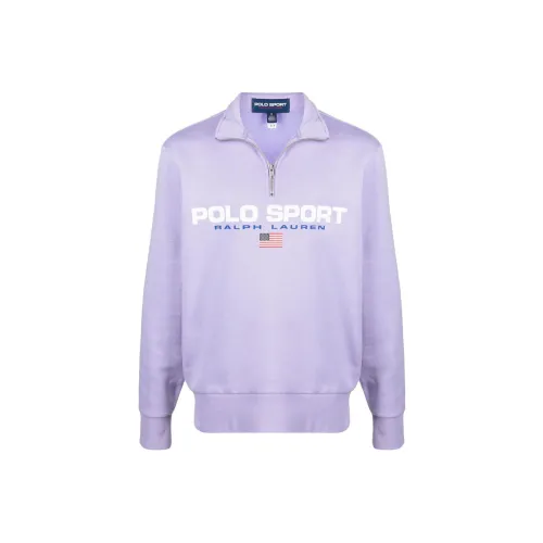 Polo Ralph Lauren Sweatshirts Men Purple