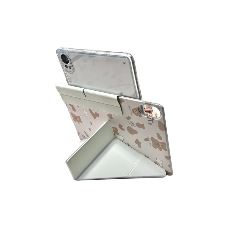 QUWEIKA 720° Y Type Acrylic Compatibility Matepad11.5S/Matepad11.5/MatepadAir12 Flat Protective Case-0