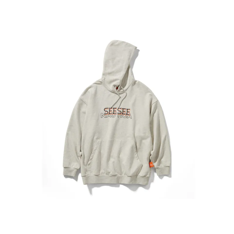 See See X Nautica White Sail Nautica White Sail X SEE SEE Co branded Series Sweatshirts Unisex-7