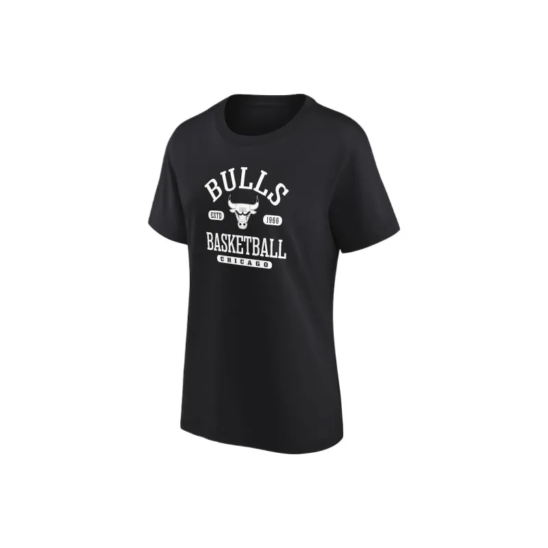 NBA Chicago Bulls T-Shirt Unisex Black-0