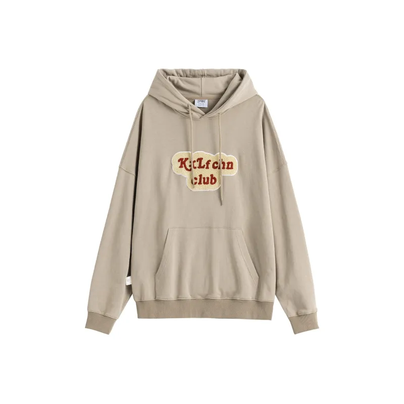 KXLFCHN Hooded Loose Fit Sweatshirt Fall Unisex-5