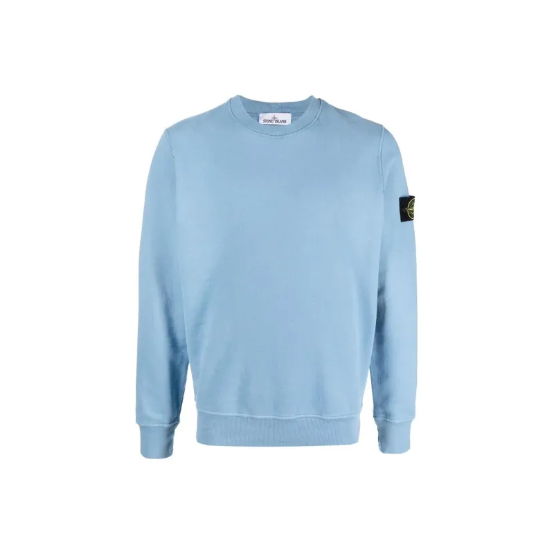 STONE ISLAND FW22 Sweatshirt Men's Light Blue-0