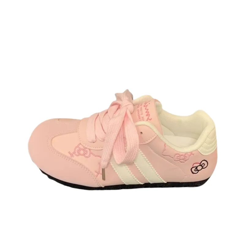 BINGO DUCK Slip Resistant Low Top Skateboard Shoes Women's-4