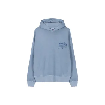Diadora Sweatshirts Men Light Blue