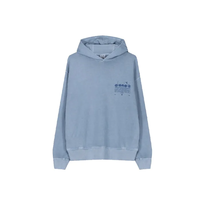 Diadora Sweatshirts Men Light Blue-0