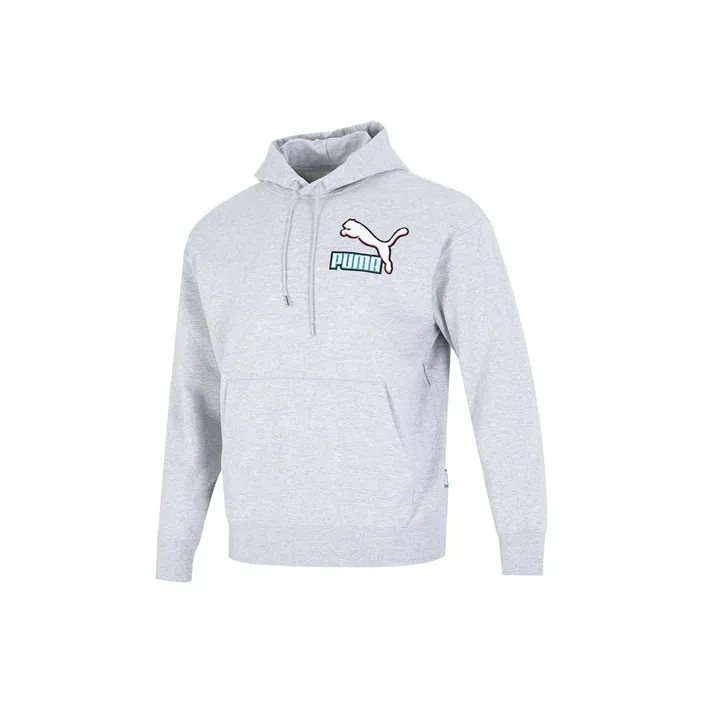 PUMA Sweatshirts Men Light Gray-0