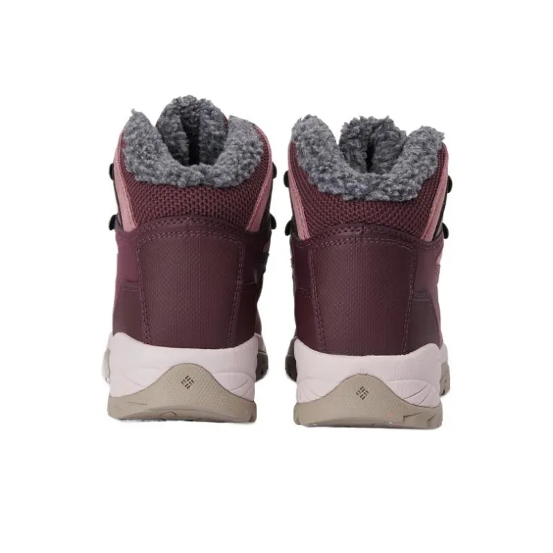 Columbia Water Resistant Support Mid Top Trekking Shoes Women's Fuchsia-2