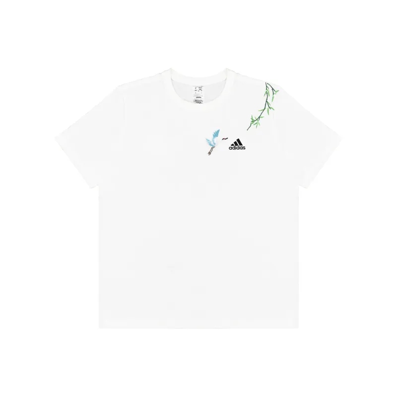 Adidas T Shirts Unisex White-0