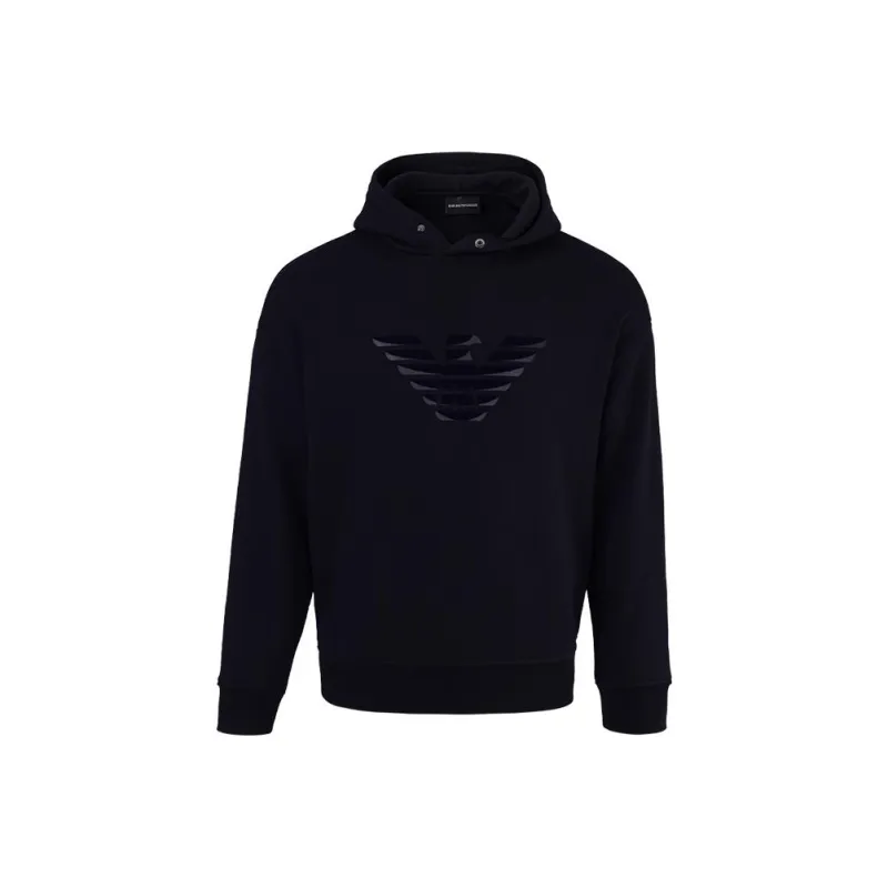 EMPORIO ARMANI Sweatshirts Men Navy Blue-0