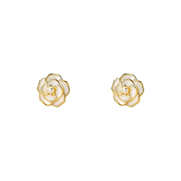 ALI THE FOX S925 Silver Stud Earrings Women's-0