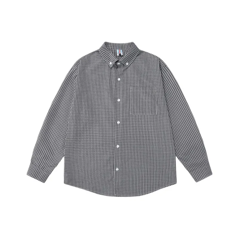 PAINT STAIN Shirts Unisex Blue-7