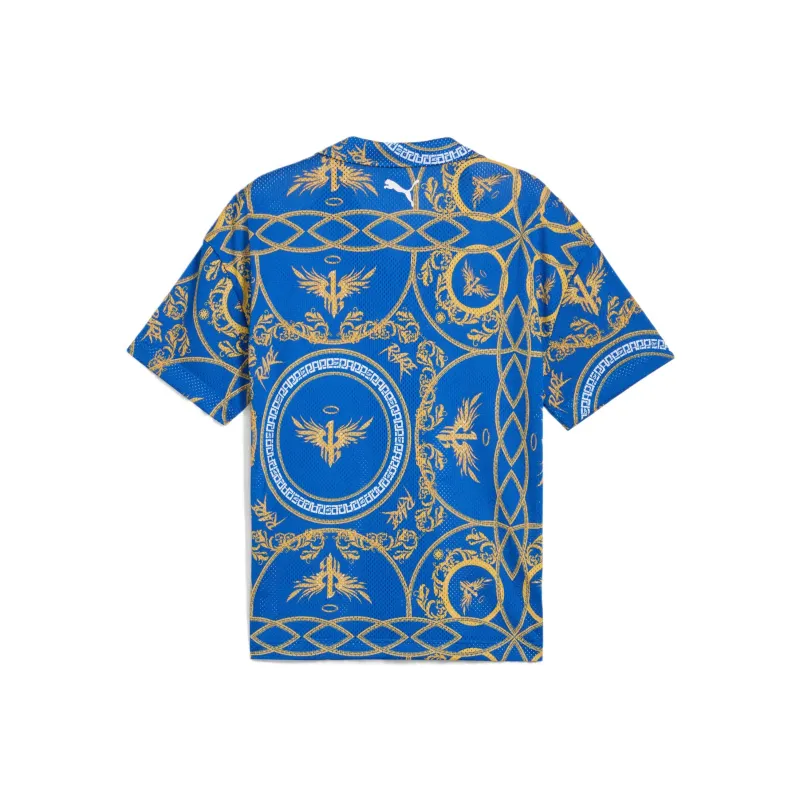 PUMA Playera Basquet Melo Dorada Para Hombre-1
