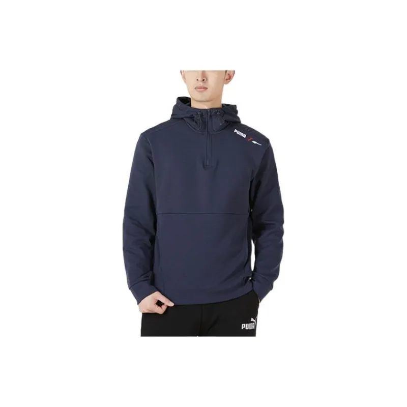 PUMA Sweatshirts Men Navy Blue-0