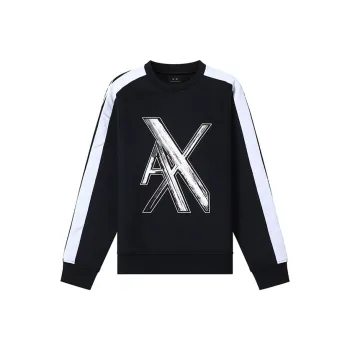 ARMANI EXCHANGE Sweatshirts Men Dark Marine Blue