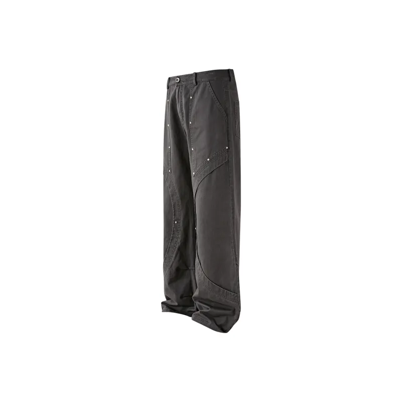 PASET Casual Pants Unisex Graphite Gray-2